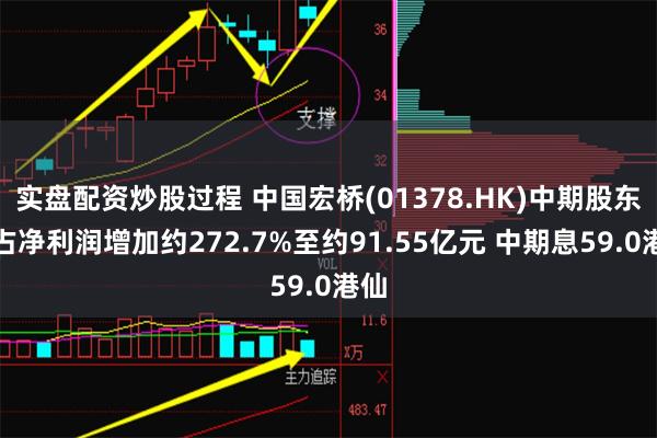 实盘配资炒股过程 中国宏桥(01378.HK)中期股东应占净利润增加约272.7%至约91.55亿元 中期息59.0港仙